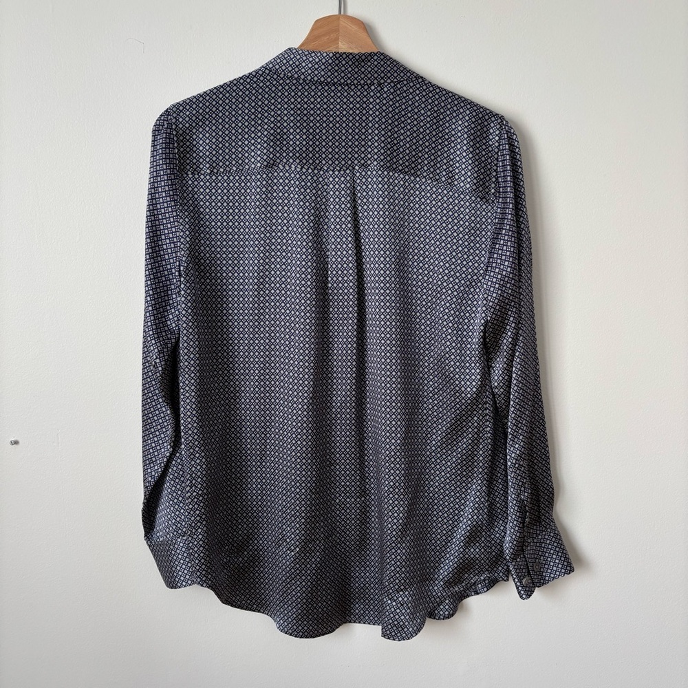 Equipment Patterned Button Down Shirt - image 5